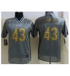 Youth Nike New Orleans Saints 43 Darren Sproles Grey Jersey(Vapor Elite) Youth Nike New Orleans Saints 43 Darren Sproles Grey Jersey(Vapor Elite)