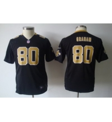 Youth Nike New Orleans Saints #80 Jimmy Graham Black Jerseys Youth Nike New Orleans Saints #80 Jimmy Graham Black Jerseys