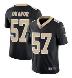 Youth Nike Saints #57 Alex Okafor Black Team Color Stitched NFL Vapor Untouchable Limited Jersey Youth Nike Saints #57 Alex Okafor Black Team Color Stitched NFL Vapor Untouchable Limited Jersey