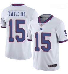 Giants 15 Golden Tate III White Men Stitched Football Limited Rush Jersey Giants 15 Golden Tate III White Men Stitched Football Limited Rush Jersey