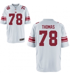 Men Giants 78 Thomas White Game Stitched NFL Jersey Men Giants 78 Thomas White Game Stitched NFL Jersey