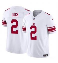 Men New York Giants 2 Drew Lock White 2023 F U S E Vapor Untouchable Limited Stitched Jersey Men New York Giants 2 Drew Lock White 2023 F U S E Vapor Untouchable Limited Stitched Jersey