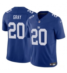 Men New York Giants 20 Eric Gray Blue 2023 F U S E Vapor Untouchable Limited Stitched Jersey Men New York Giants 20 Eric Gray Blue 2023 F U S E Vapor Untouchable Limited Stitched Jersey