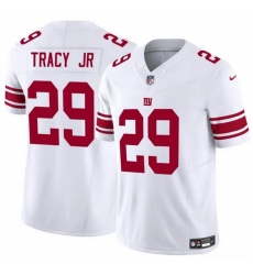 Men New York Giants 29 Tyrone Tracy Jr White 2023 F U S E Vapor Untouchable Limited Stitched Jersey Men New York Giants 29 Tyrone Tracy Jr White 2023 F U S E Vapor Untouchable Limited Stitched Jersey