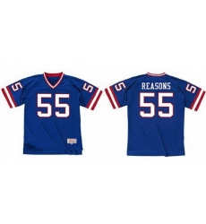 Men New York Giants 55 Gary Reasons Blue Stitched jersey Men New York Giants 55 Gary Reasons Blue Stitched jersey