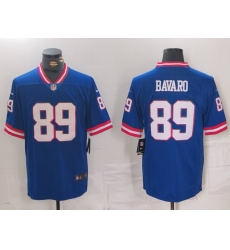 Men New York Giants 89 Mark Bavaro Royal Vapor Untouchable Classic Retired Player Stitched Jersey Men New York Giants 89 Mark Bavaro Royal Vapor Untouchable Classic Retired Player Stitched Jersey