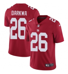 Men Nike Giants #26 Orleans Darkwa Red Alternate Stitched NFL Vapor Untouchable Limited Jersey Men Nike Giants #26 Orleans Darkwa Red Alternate Stitched NFL Vapor Untouchable Limited Jersey