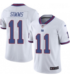 Mens Nike New York Giants 11 Phil Simms Limited White Rush Vapor Untouchable NFL Jersey Mens Nike New York Giants 11 Phil Simms Limited White Rush Vapor Untouchable NFL Jersey