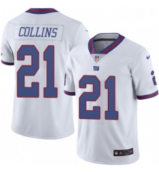 Mens Nike New York Giants 21 Landon Collins Limited White Rush Vapor Untouchable NFL Jersey Mens Nike New York Giants 21 Landon Collins Limited White Rush Vapor Untouchable NFL Jersey