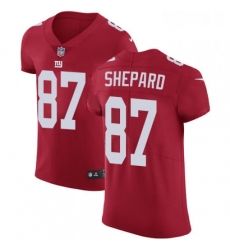 Mens Nike New York Giants 87 Sterling Shepard Red Alternate Vapor Untouchable Elite Player NFL Jersey Mens Nike New York Giants 87 Sterling Shepard Red Alternate Vapor Untouchable Elite Player NFL Jersey