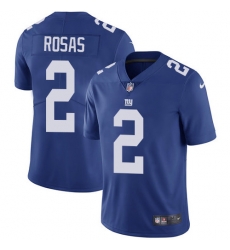 Nike Giants 2 Aldrick Rosas Royal Blue Team Color Mens Stitched NFL Vapor Untouchable Limited Jersey Nike Giants 2 Aldrick Rosas Royal Blue Team Color Mens Stitched NFL Vapor Untouchable Limited Jersey