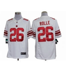 Nike New York Giants 26 Antrel Rolle White Limited NFL Jersey Nike New York Giants 26 Antrel Rolle White Limited NFL Jersey