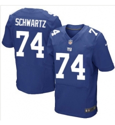 Nike New York Giants #74 Geoff Schwartz Royal Blue Team Color Men 27s Stitched NFL Elite Jersey Nike New York Giants #74 Geoff Schwartz Royal Blue Team Color Men 27s Stitched NFL Elite Jersey