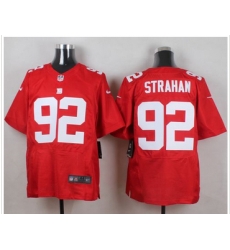 Nike New York Giants #92 Michael Strahan Red Alternate Mens Stitched NFL Elite Jersey Nike New York Giants #92 Michael Strahan Red Alternate Mens Stitched NFL Elite Jersey