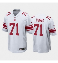 men andrew thomas new york giants white game jersey 2020 men andrew thomas new york giants white game jersey 2020