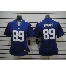 Women NEW NFL New York Giants 89 Bavado Blue Jerseys Women NEW NFL New York Giants 89 Bavado Blue Jerseys