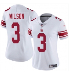 Women New York Giants 3 Russell Wilson White 2025 Vapor Stitched Jersey Women New York Giants 3 Russell Wilson White 2025 Vapor Stitched Jersey