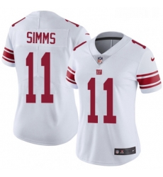 Womens Nike New York Giants 11 Phil Simms Elite White NFL Jersey Womens Nike New York Giants 11 Phil Simms Elite White NFL Jersey