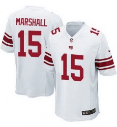 Nike Giants #15 Brandon Marshall White Youth Stitched NFL Elite Jersey Nike Giants #15 Brandon Marshall White Youth Stitched NFL Elite Jersey