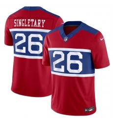 Youth New York Giants 26 Devin Singletary Century Red Alternate Vapor F U S E Limited Stitched Football Jersey Youth New York Giants 26 Devin Singletary Century Red Alternate Vapor F U S E Limited Stitched Football Jersey