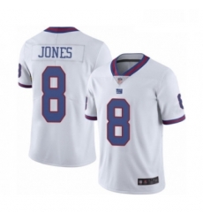 Youth New York Giants 8 Daniel Jones Limited White Rush Vapor Untouchable Football Jersey Youth New York Giants 8 Daniel Jones Limited White Rush Vapor Untouchable Football Jersey