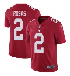 Youth Nike Giants 2 Aldrick Rosas Red Alternate Stitched NFL Vapor Untouchable Limited Jersey Youth Nike Giants 2 Aldrick Rosas Red Alternate Stitched NFL Vapor Untouchable Limited Jersey