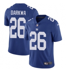 Youth Nike Giants #26 Orleans Darkwa Royal Blue Team Color Stitched NFL Vapor Untouchable Limited Jersey Youth Nike Giants #26 Orleans Darkwa Royal Blue Team Color Stitched NFL Vapor Untouchable Limited Jersey