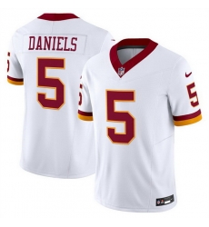 Men Washington Commanders 5 Jayden Daniels White 2025 F U S E Throwback Vapor Limited Stitched Football Jersey Men Washington Commanders 5 Jayden Daniels White 2025 F U S E Throwback Vapor Limited Stitched Football Jersey