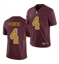 Men Washington Football Team 4 Taylor Heinicke Burgundy 2021 Vapor Limited Alternate Jersey Men Washington Football Team 4 Taylor Heinicke Burgundy 2021 Vapor Limited Alternate Jersey