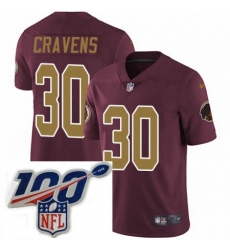 Mens Nike Washington Redskins 30 Sua Cravens Burgundy RedGold Number Alternate 80TH Anniversary Vapor Untouchable Limited Stitched 100th anniversary Neck P Mens Nike Washington Redskins 30 Sua Cravens Burgundy RedGold Number Alternate 80TH Anniversary Vapor Untouchable Limited Stitched 100th anniversary Neck P