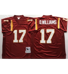 Mitchell And Ness Redskins #17 d williams Red Throwback Stitched NFL Jersey Mitchell And Ness Redskins #17 d williams Red Throwback Stitched NFL Jersey