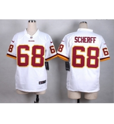 New Washington Redskins #68 Scherff Burgundy white Team Color Men Stitched NFL Elite jersey New Washington Redskins #68 Scherff Burgundy white Team Color Men Stitched NFL Elite jersey
