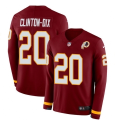 Nike Redskins #20 Ha Ha Clinton Dix Burgundy Red Team Color Men Stitched NFL Limited Therma Long Sleeve Jersey Nike Redskins #20 Ha Ha Clinton Dix Burgundy Red Team Color Men Stitched NFL Limited Therma Long Sleeve Jersey