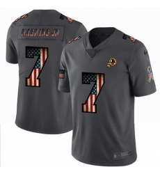 Nike Redskins 7 Dwayne Haskins Jr 2019 Salute To Service USA Flag Fashion Limited Jersey Nike Redskins 7 Dwayne Haskins Jr 2019 Salute To Service USA Flag Fashion Limited Jersey