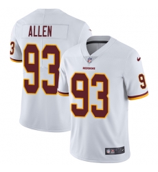 Nike Redskins #93 Jonathan Allen White Mens Stitched NFL Vapor Untouchable Limited Jersey Nike Redskins #93 Jonathan Allen White Mens Stitched NFL Vapor Untouchable Limited Jersey