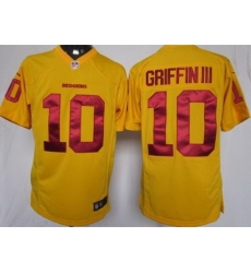 Nike Washington Redskins 10 Robert Griffin III Yellow Game NFL Jersey Nike Washington Redskins 10 Robert Griffin III Yellow Game NFL Jersey