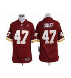 Nike Washington Redskins 47 Chris Cooley Red Game 80TH Patch NFL Jersey Nike Washington Redskins 47 Chris Cooley Red Game 80TH Patch NFL Jersey