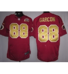 Nike Washington Redskins 88 Pierre Garcon Red Elite 80TH Patch Gold Nukber NFL Jersey Nike Washington Redskins 88 Pierre Garcon Red Elite 80TH Patch Gold Nukber NFL Jersey