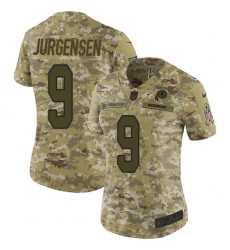Nike Redskins #9 Sonny Jurgensen Camo Women Stitched NFL Limited 2018 Salute to Service Jersey Nike Redskins #9 Sonny Jurgensen Camo Women Stitched NFL Limited 2018 Salute to Service Jersey