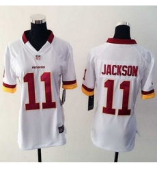 Women NEW Washington Redskins #11 DeSean Jackson White Stitched NFL Elite Jersey Women NEW Washington Redskins #11 DeSean Jackson White Stitched NFL Elite Jersey