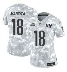 Women Washington Commanders 18 Marcus Mariota 2024 F U S E Arctic Camo Salute To Service Women Washington Commanders 18 Marcus Mariota 2024 F U S E Arctic Camo Salute To Service