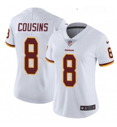 Womens Nike Washington Redskins 8 Kirk Cousins White Vapor Untouchable Limited Player NFL Jersey Womens Nike Washington Redskins 8 Kirk Cousins White Vapor Untouchable Limited Player NFL Jersey