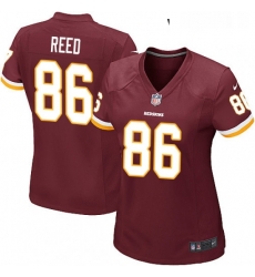 Womens Nike Washington Redskins 86 Jordan Reed Game Burgundy Red Team Color NFL Jersey Womens Nike Washington Redskins 86 Jordan Reed Game Burgundy Red Team Color NFL Jersey