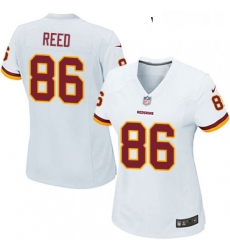 Womens Nike Washington Redskins 86 Jordan Reed Game White NFL Jersey Womens Nike Washington Redskins 86 Jordan Reed Game White NFL Jersey