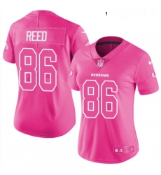 Womens Nike Washington Redskins 86 Jordan Reed Limited Pink Rush Fashion NFL Jersey Womens Nike Washington Redskins 86 Jordan Reed Limited Pink Rush Fashion NFL Jersey
