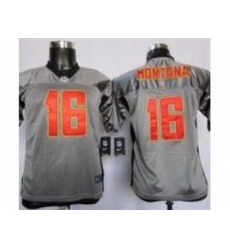 Nike Youth Washington Redskins #16 Joe Montana Grey Shadow Jerseys Nike Youth Washington Redskins #16 Joe Montana Grey Shadow Jerseys