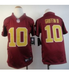 Youth Nike Washington Redskins #10 Robert Griffin III Red NFL Jerseys Gold Number Youth Nike Washington Redskins #10 Robert Griffin III Red NFL Jerseys Gold Number