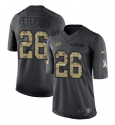 Youth Nike Washington Redskins 26 Adrian Peterson Limited Black 2016 Salute to Service NFL Jersey Youth Nike Washington Redskins 26 Adrian Peterson Limited Black 2016 Salute to Service NFL Jersey