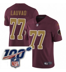 Youth Nike Washington Redskins 77 Shawn Lauvao Burgundy RedGold Number Alternate 80TH Anniversary Vapor Untouchable Limited Stitched 100th anniversary Neck Youth Nike Washington Redskins 77 Shawn Lauvao Burgundy RedGold Number Alternate 80TH Anniversary Vapor Untouchable Limited Stitched 100th anniversary Neck