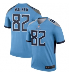 Men Tennessee Titans 82 Delanie Walker Legend Light Blue Limited Jersey Men Tennessee Titans 82 Delanie Walker Legend Light Blue Limited Jersey